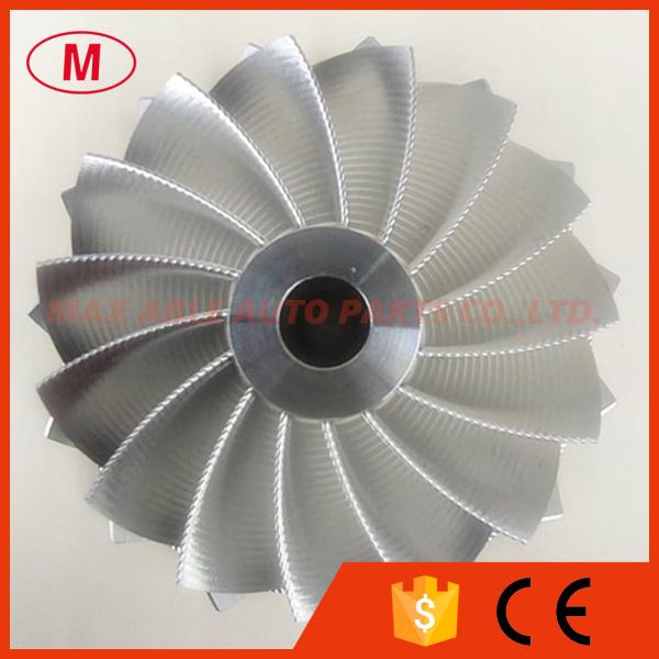 S400 1491-123-2002 15+0 blades 67.66/91.34mm high performance point milling Turbo milling/billet compressor wheel