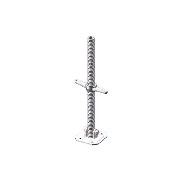 Painted/Electro-Galvanized Base Jack Scaffolding MOQ 1000 2 Year