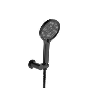 Matt Black Bathroom Handheld Shower ABS Plastic 3 Function