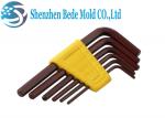 Overall Heat Treatment Hex Key Wrench , Hex Allen Key Set Bronze And Silver
