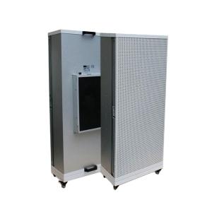 Ventilation System Air Purifier With Wheels , H14 Vertical FFU Air Purifier Home Use