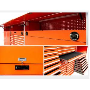 Car Repair Garage Workshop Heavy Duty Metal Drawer Tool Cabinet with Wheels and