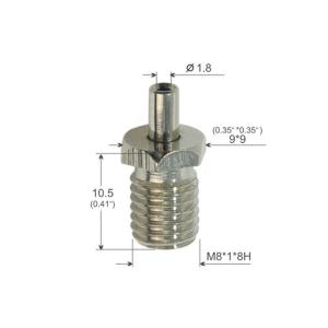 Customized Finish And Hanging System Brass Cable Gripper With Adjustable Silver