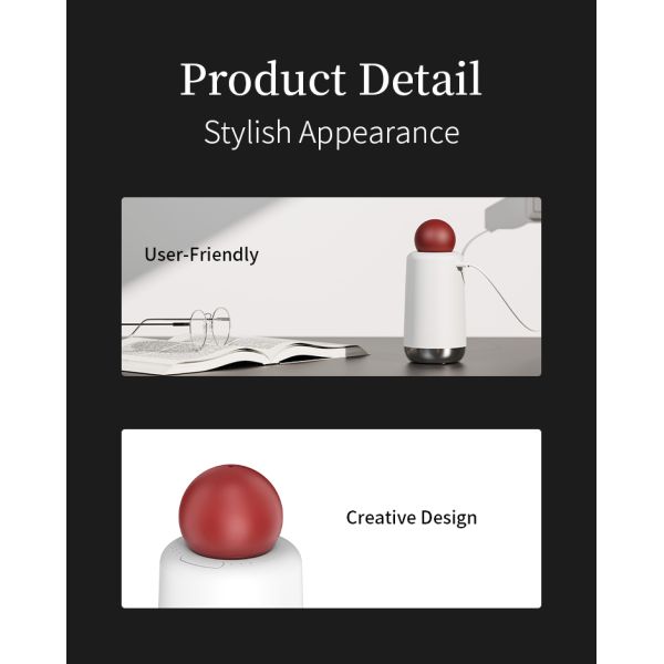 Multi-level Aroma Adjustment Essential Oil Diffuser with Intelligent Display and Portable Design