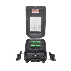 Anatel Fiber Optic Terminal Box Access IP65 ABS Pole Mountable