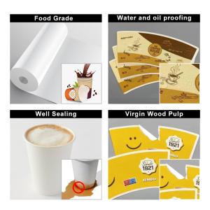 PLC Control Disposable Tea Coffee Paper Cup Machine High Speed Paper Cup Making