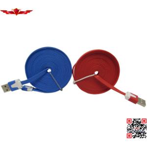 New Unique Design 3.0 Meter PVC USB 2.0 Micro USB Data Charger Cable For Iphone