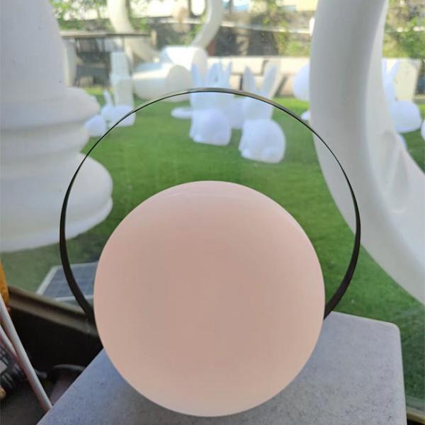 Remote Control LED Glow Ball Light Pendant Double Color For Holiday