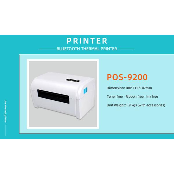 110mm Thermal Printer for All-In-One POS System Barcode Label Printer Label Receipt