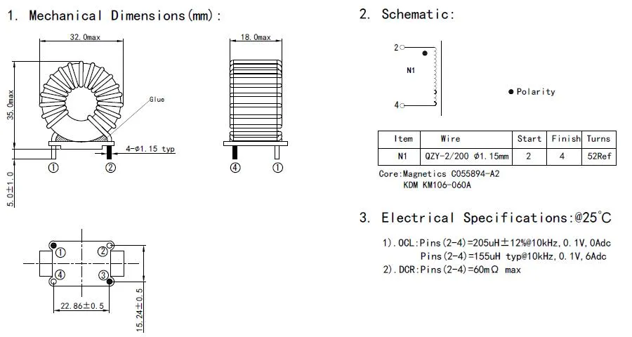 China Inductor Factory Manufactures Differential Mode Choke, with UL/Ce/RoHS Certification