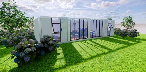 Boxspace 12x6m Container Home 72㎡ Modular House 2 Bedrooms And 2 Bathrooms