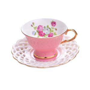 Wholesale Fashion Coffee Cups 90ML Ceramic coffee cups set hand made custom porcelain cute tea cup in bulk from china suppliers