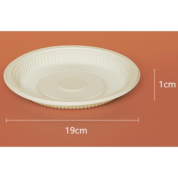 Food Catering Biodegradable Cornstarch Plates