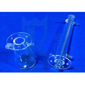 China Photochemical Reactor Clear Ozone Free Quartz Glass Tube on sale