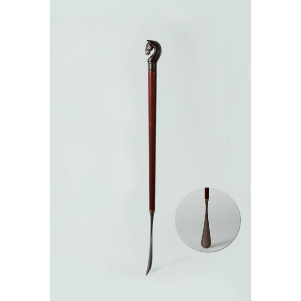 Quality Amertop Solid Brass Shoe Horn Durable With Ergonomic Handle for sale