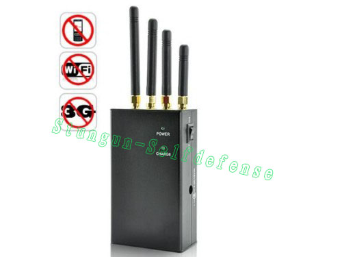 808HE4 Portable GSM+3G+WIFI cell phone signal jammers