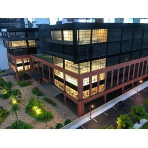Mini 3D Printed Scale Models , Factory Type Modern Architecture Model