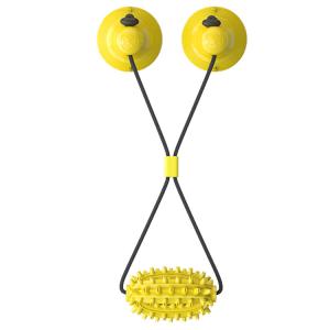 Multi-function Creative Hot Selling Double Suction Cup Stick Dog' Chew Toy