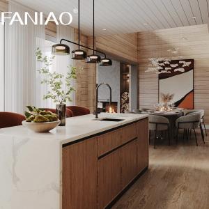 Smart Modern Style Customized Kitchen Cabinet Lacquer Finish Design Kitchen