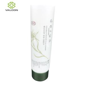 100 ML Diameter 40 MM Customized Tube Packaging With Green Screw Cap For Facial