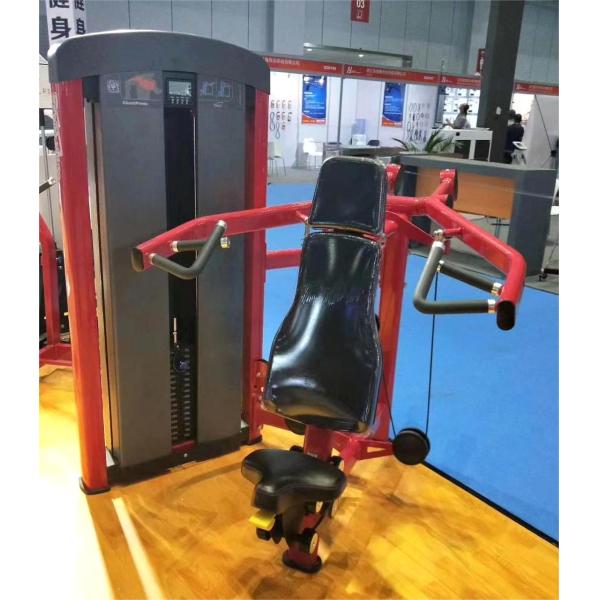 Pin Load Selection Medium Loader Gym Shoulder Press Machine for Commercial Custom Logo