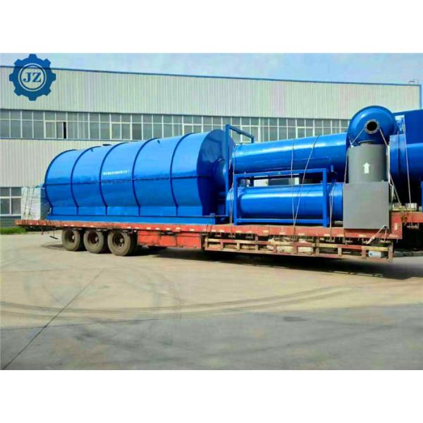 10TPD Full Automatic Waste Tyre Recycle To Fuel Oil Pyrolisis Plant