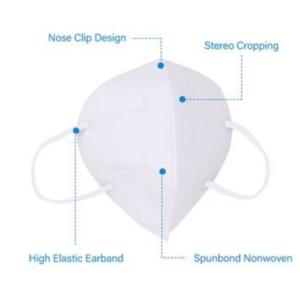 White FDA EN149 FFP2 Protective Mask