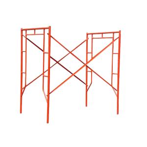 Wholesale 5-Ton Loading Capacity Anti Slip Scaffold Frame Rust Resistant Easy Assembly For Construction Site from china suppliers