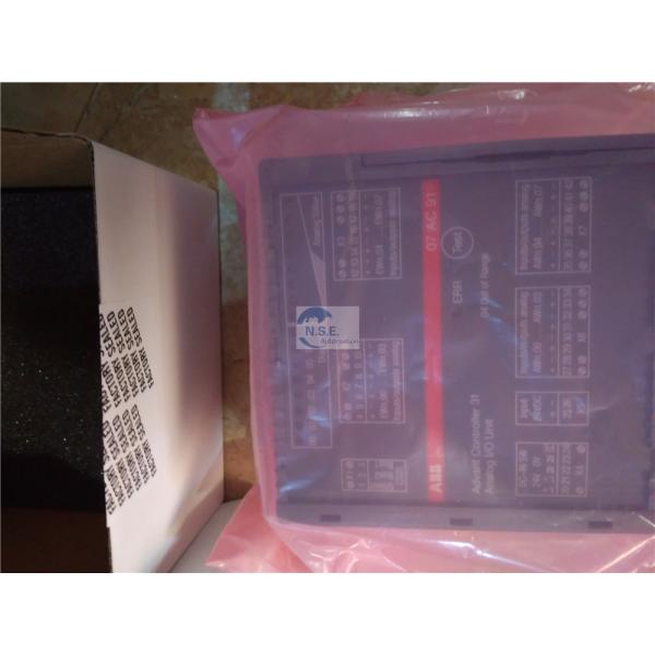 Quality ABB 07AC91 GJR5252300R0101 07AC91:AC31,Analog I/O module 8AC,24VDC,AC:U/I,12bit+Sign,1-wire Marine Factory new packaging for sale