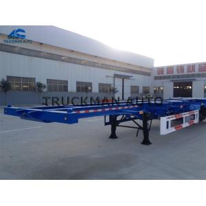 Skeleton Model Container Semi Trailer Overall Dimension 12500*2500*1550