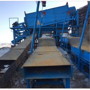 Alluvial Placers Fine Gold Washing Machine Sluice Box Trommel Dredge Plant