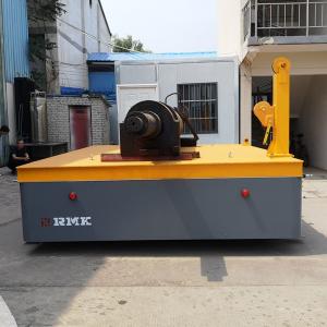 Heavy Load 5 Tons Trackless Transfer Trolley Hand Operated Motor Power 3.5 Kw