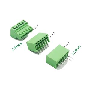 2.54mm Pitch PCB Screw Terminal Blocks Plug + Pin Header 125V 4Amp