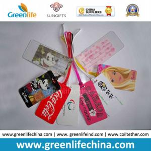 Promotional Custom Round Travel PVC Luggage Tag Direct Sign Name