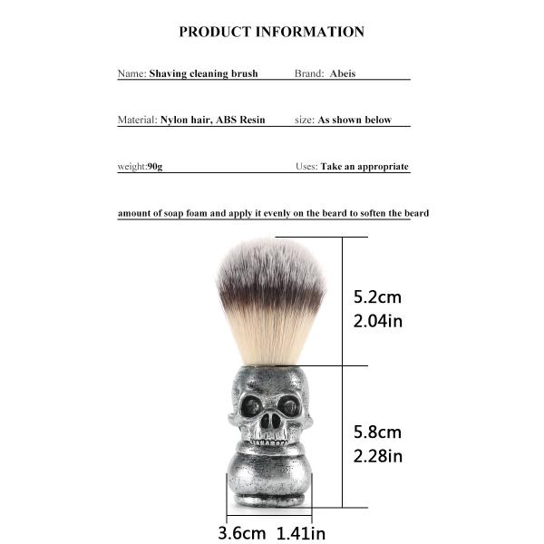 Light Weight Custom Logo Beard Brush Set For Luxurious Shaving Experience
