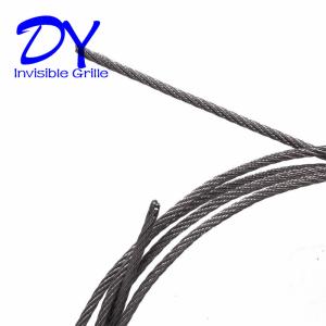 Modern Society Design Balcony Invisible Grille With Punching Service Load