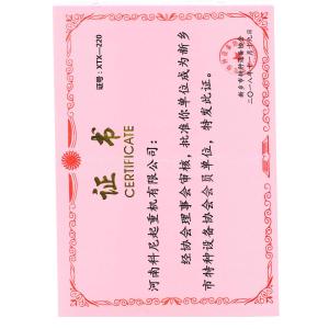 HENAN KONE CRANES CO.,LTD Certifications