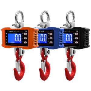 LCD Display OCS 1 Ton Digital Wireless Crane Scale with Remote Control LED