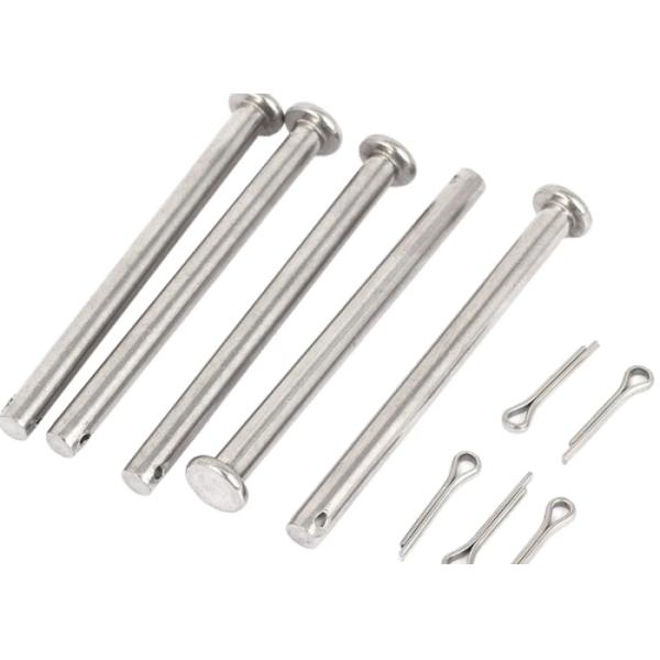 6mm 8mm Super Duplex Clevis Pins With Head Stainless Steel A325 A286 2205 2507 904L 2507