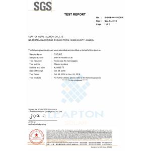 Lipu Metal(Jiangyin) Co., Ltd Certifications