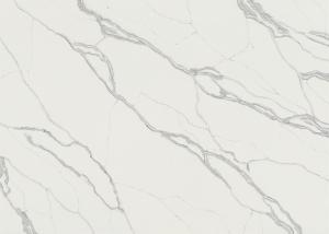 Wholesale High Density White Engineered Quartz Countertops Leather Finished Surfaces from china suppliers