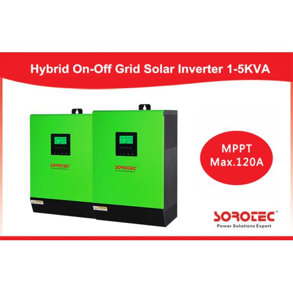 Quality LCD Display 1kva 12v smart hybrid inverter with MPPT Solar Charge Controller for sale