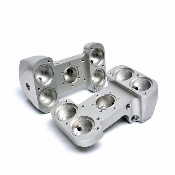 CNC Machined Aluminum Routing Services Pipe Flange Custom Drawing Development