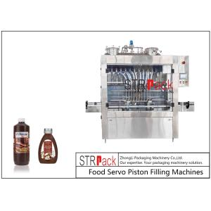 Paste Lobe Pump Filling Machine Automatic for Chocolate Sauce