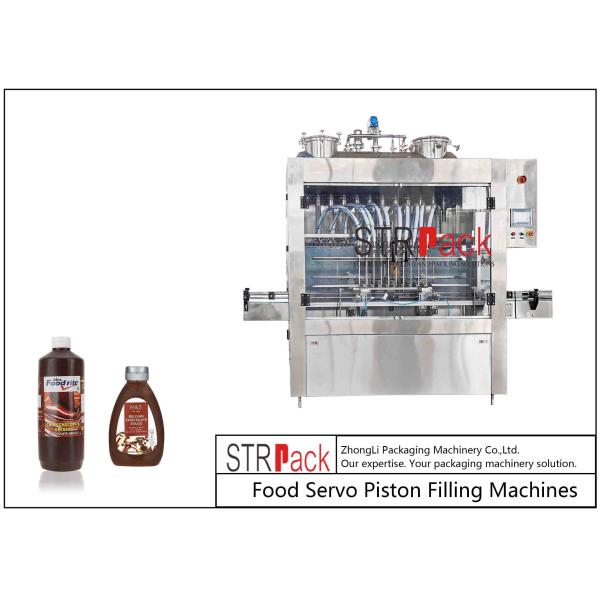 Quality Paste Lobe Pump Filling Machine Automatic for Chocolate Sauce for sale