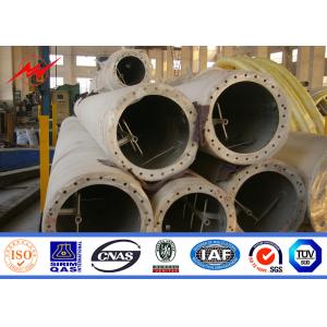 China 18M 30M Grade 345 Electrical Transmission Tower , Mobile Telephone Masts on sale