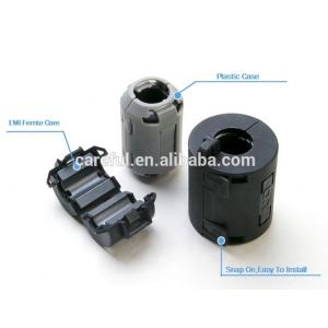 NiZn EMI Cable Clamp Ferrite Toroidal Core For HTMI Wire Harness
