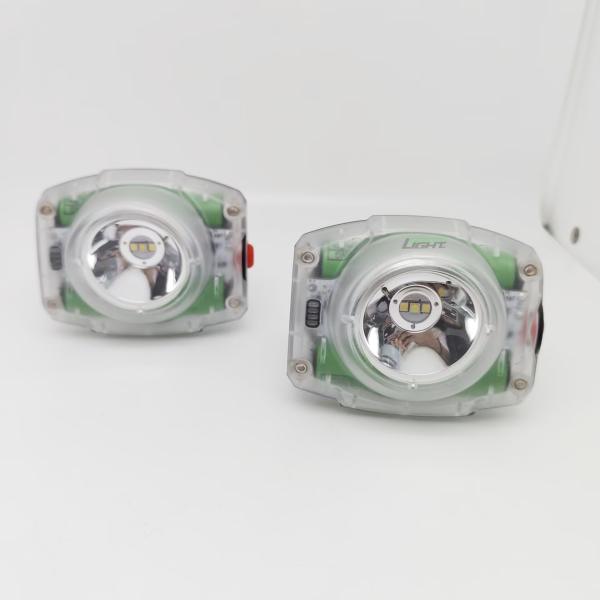 GLC-6M Professional LED Mining Cap Lamp with Dual Auxiliary Lights for