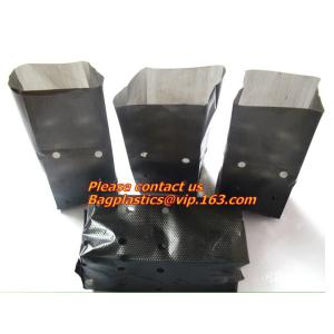 1,2,3,5Gallon White Color Plastic Planter Nursery Bags with Drainage For Grow