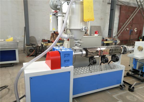 Single Screw Plastic Pipe Manufacturing Machine , PE PP Water Pipe Production Line